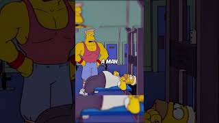 Homer got ripped homersimpson thesimpsons funny simpsons gym [upl. by Initof874]