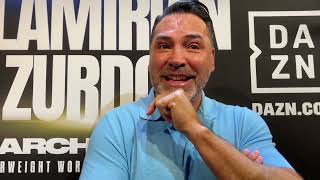 OSCAR DE LA HOYA EXPLAINS WHY CANELO ÁLVAREZ WILL LOSE vs JAIME MUNGUIA 😆 [upl. by Allecram]