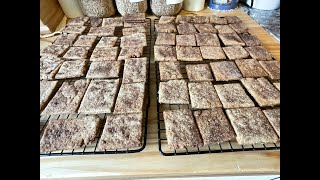 Making fresh milled Graham Crackers and Dumplings for stew [upl. by Andrews]