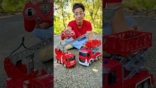 Remote Control Two Fire Truck Unboxing🔥🚒 [upl. by Atilemrac]