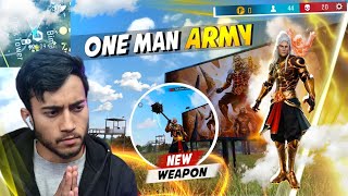 DIWALI SPECIAL🔥 OP AWM SOLO VS SQUAD GAMEPLAY WITH NEW BUNDLE  Free Fire Max [upl. by Launce]