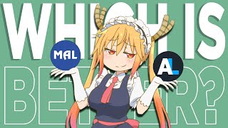 MyAnimeList vs AniList  Which is The Better Anime Website [upl. by Ronaele]