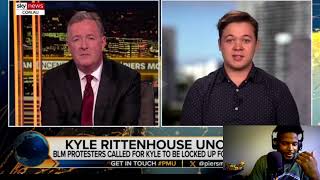 Piers Morgan Kyle Rittenhouse Interview Reaction [upl. by Helmut]