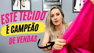 ZIBELINE  O TECIDO MAIS INCRÍVEL PARA FAZER VESTIDOS DE FESTA E NOIVA I SILVIA MEDEIROS [upl. by Elma]