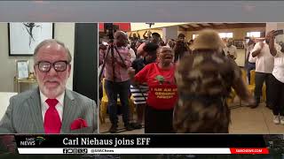 Carl Niehaus joins the Economic Freedom Fighters [upl. by Kooima702]