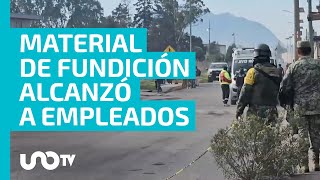 Explosión en fábrica de acero en Xaloztoc Tlaxcala deja al menos 12 muertos [upl. by Joyan]