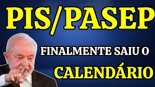 PISPASEP SAIU O CALENDÁRIO DE PAGAMENTO PELO GOVERNO  VEJA AS DATAS DE PAGAMENTO [upl. by Delmor124]