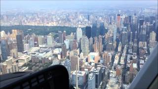 HELICOPTER RIDE in NEW YORK CITY  NYC   15 minutes  start to finish [upl. by Okiron]