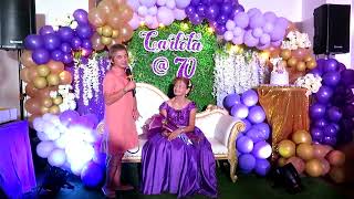 Lotties 70th Birthday in Manila John Coyle video [upl. by Navis329]