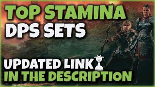 Top Stamina DPS Gear for PvE  Updated Link in the Description  ESO [upl. by Accebor]