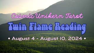 Twin Flame Tarot Reading for August 4th  August 10th 2024 [upl. by Kara-Lynn142]