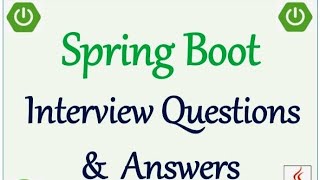 Java With Spring Boot Microservice Realtime Interview Questions amp Answers Fresher  Experience [upl. by Sedgewinn]