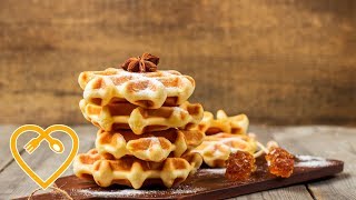 Beligsche Waffeln  Gesunde Rezepte zum Abnehmen  Mein gesunder Ernährungsplan [upl. by Ahtanoj]