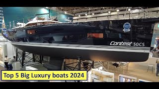 Top 5 Big Luxury sailing boats 2024 [upl. by Aigroeg]