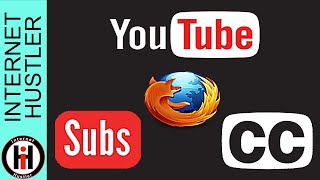 How To Extract Subtitles Closed Captions From YouTube Videos Firefox [upl. by Cristobal]