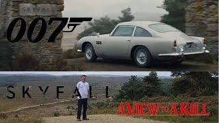 James Bond Skyfall amp A View to a Kill Filming locations in 2021 [upl. by Anirok]