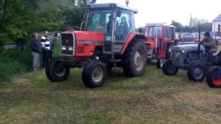 Vintage Tractor Run Northern Ireland [upl. by Henrie]