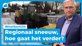 Weerbericht lokaal glad door winterse buien woensdag meer sneeuw [upl. by Ettenad804]