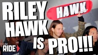 RILEY HAWK is PRO [upl. by Alvina714]