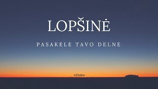 DŽIMBA  Lopšinė pasakėlė tavo delne [upl. by Centeno394]