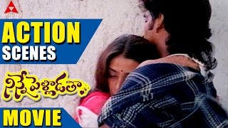 Ninnepelladatha Action Scenes  Ninne Pelladatha Movie  NagarjunaTabu [upl. by Kcirttap]