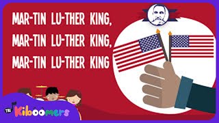 Martin Luther King Lyrics Video  The Kiboomers Preschool Songs amp Nursery Rhymes for Black History [upl. by Childers]