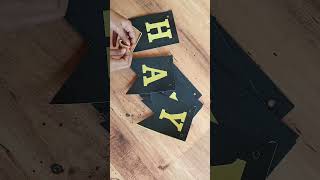 Black and golden theme birthday decoration idea at home 😊shorts birthday messho youtubeshorts [upl. by Shabbir]