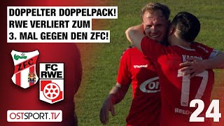 Doppelter Doppelpack RWE verliert 3 Mal gegen ZFC Meuselwitz  RW Erfurt  Regionalliga Nordost [upl. by Llenra754]