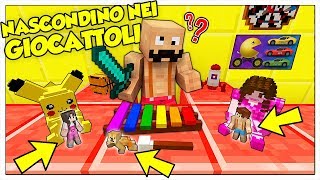 MINI NASCONDINO NEL NEGOZIO DI GIOCATTOLI DA PICCOLISSIMI  Minecraft ITA [upl. by Yrrum]