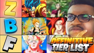 The DEFINITIVE Dragon Ball Fusion Tier List ft danielvyt [upl. by Anrahs]