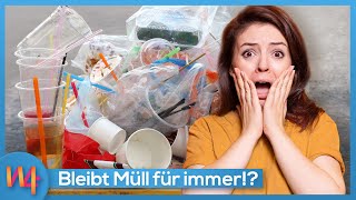 Wie lange bleibt unser Müll auf der Erde ⏲️🗑️  Wissen4free [upl. by Ursula]