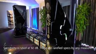 Million Dollar System VAC and Von Schweikert Audio at Capital Audiofest 2017 [upl. by Anehc98]