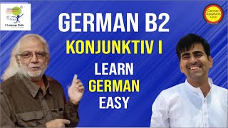 Konjunktiv 1  B2 C1  German Grammar  Deutsch lernen  Learn German K1 [upl. by Bauer]