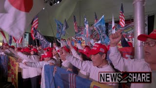 ProTrump choir from Japan performs in Pennsylvania [upl. by Ahsea]