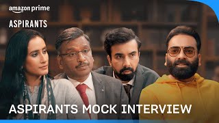 Aspirants and PleaseSitDown mock interview with AnubhavSinghBassi  Prime Video India [upl. by Fredrick851]