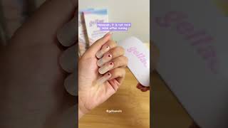 Gellaes The Ultimate Durable Gel Covering for Perfect Nails NailArt BeautyHacks [upl. by Towers]