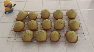 Green Tea Madeleines Take 5  Yan Can Sorta Cook [upl. by Nesyrb546]