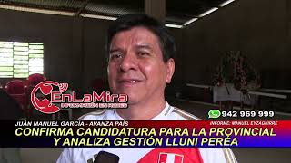 CONFIRMA CANDIDATURA A LA PROVINCIAL Y ANALIZA GESTIÓN LLUNI PERÉA [upl. by Rot596]