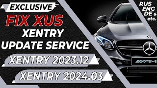 Exclusive How to Activate XUS  Xentry Update Service Online FIX on Xentry 202309  Xentry 202409 [upl. by Tletski]