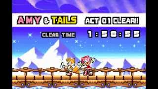 Sonic Advance 3  Part 5 Twinkle Snow Zone [upl. by Nyahs]