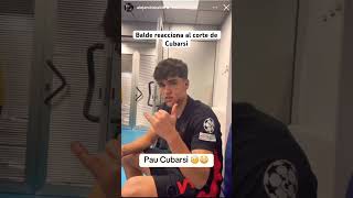 Balde muestra a Cubarsi después del corte futbol shorts cubarsi balde [upl. by Thia]