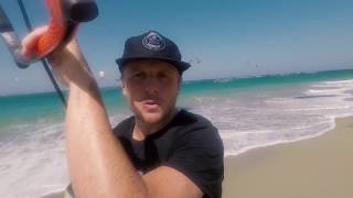 How to kitesurf upwind 3 tips to better upwind performance [upl. by Aihsenet142]