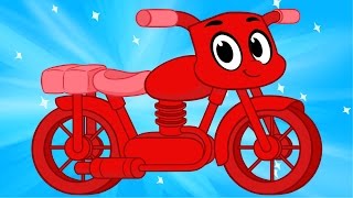 My Red Motorbike Morphle  Videos For Kids [upl. by Tarkany60]