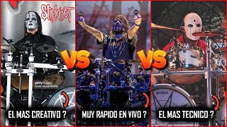 Analizando A Los Bateristas De Slipknot Joey Jordison Vs Jay Weinberg Vs Eloy Casagrande 🥊 [upl. by Tamis]