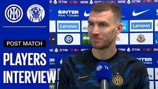 INTER 21 VENEZIA  DZEKO  DUMFRIES EXCLUSIVE INTERVIEWS SUB ENG  ITA 🎤⚫🔵🤩 [upl. by Anita]