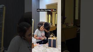 Life After Marriage❤️😂🙏🏻 rajatswati couplegoals husbandwifecomedy funny comedy ytshorts [upl. by Hittel]