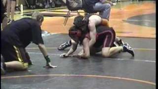 match 2 POST FALLS MIDDLE SCHOOL WRESTLING 132LBS [upl. by Dnesnwot]