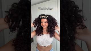 3 EASY SCARF CURLY HAIRSTYLES FOR SUMMER ☀️ [upl. by Pete]