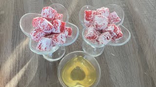 Turkish delight recipe Lokum [upl. by Midis]