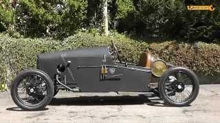 Demarcay von 1922 mit Anzani Motor 1000 ccm Rennwagen Racing Car Cyclecar [upl. by Nytsuj]